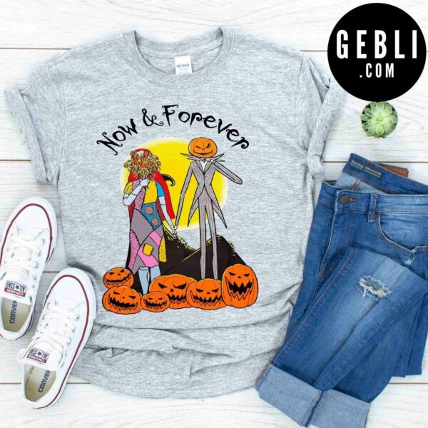 Now &amp Forever Nightmare Before Christmas Shirt