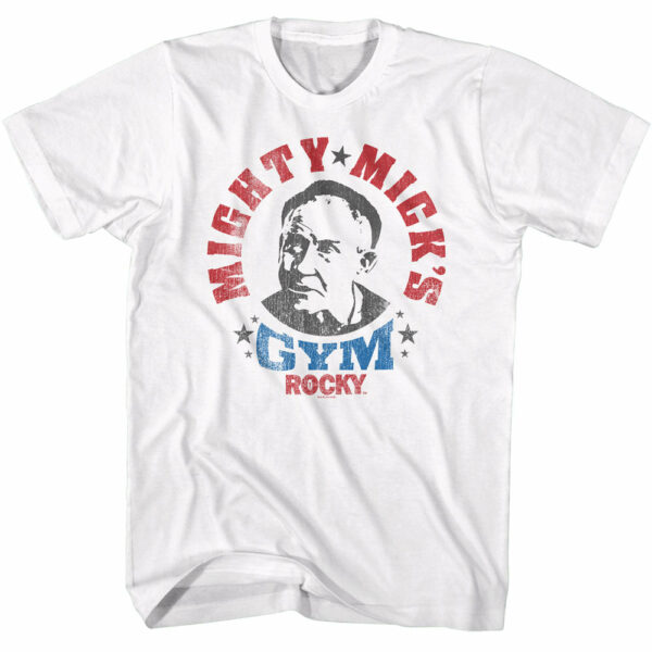 Rocky – Mighty Mick’s Red White & Blue Logo