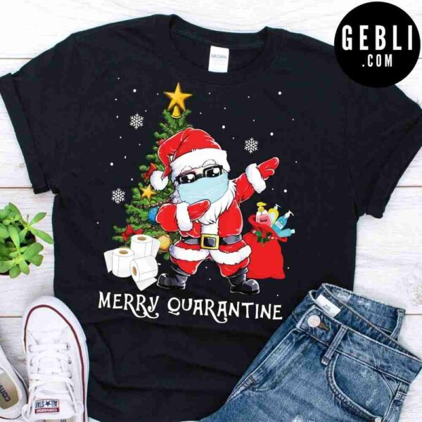 merry quarantine Christmas shirt