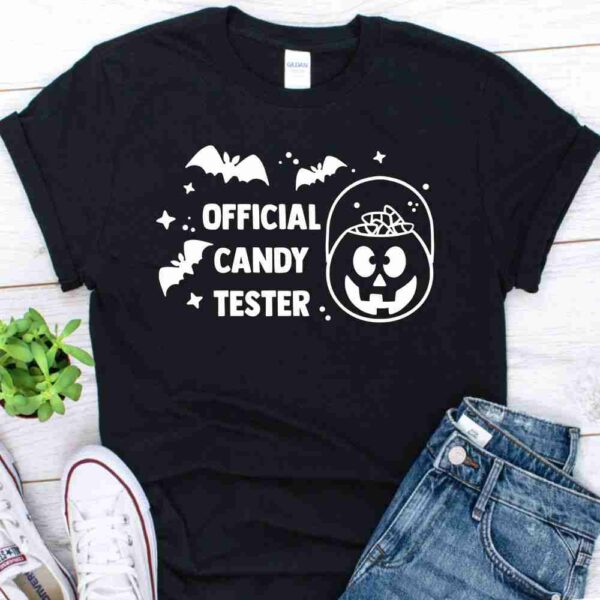 official candy tester Halloween shirt