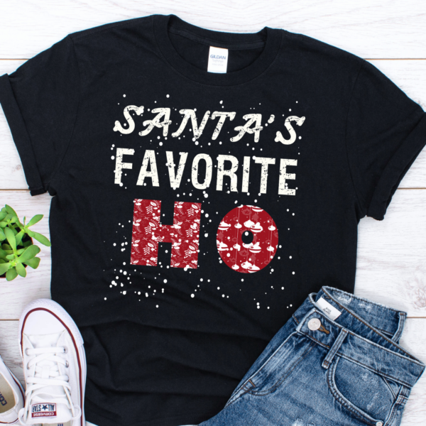 santa’s favorite ho christmas T-shirt