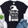 witch way to the wine shirt