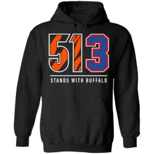 513 stands with buffalo hoodie