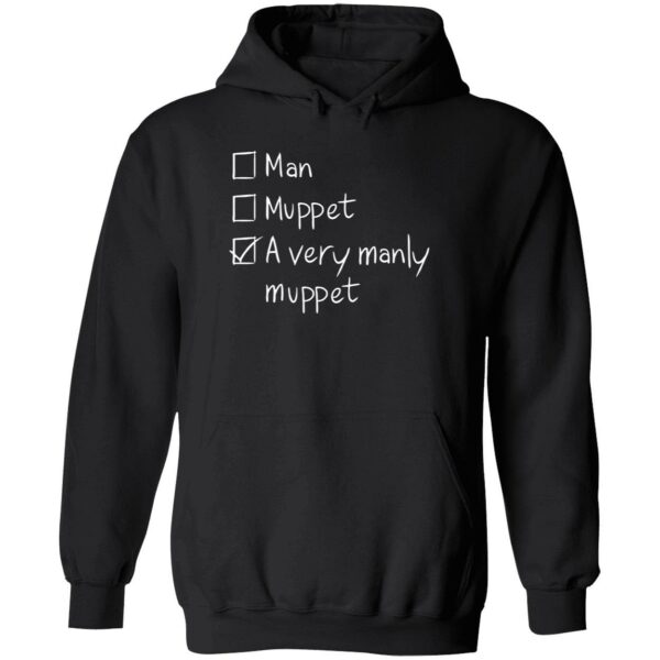 A very manly muppet hoodie