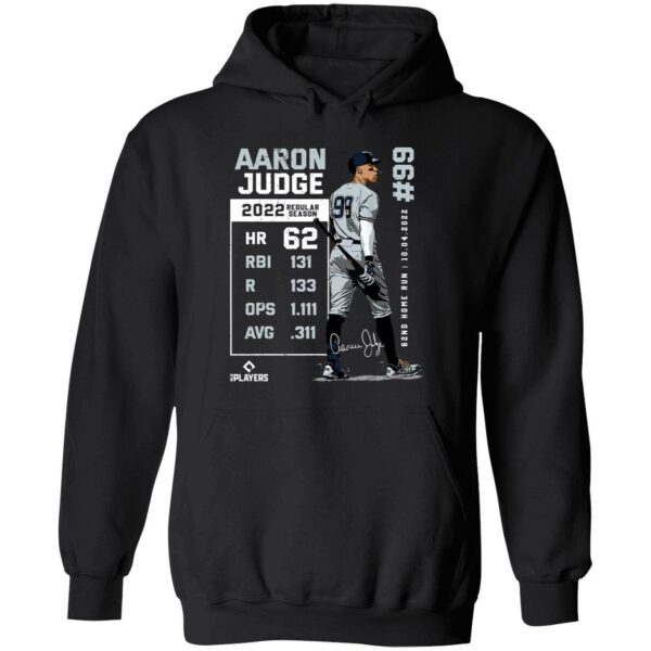 Aaron Judge 2022 regular season hoodie