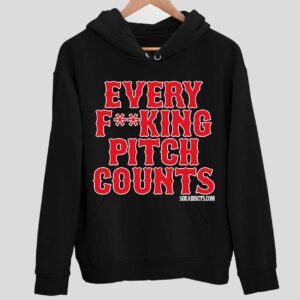 Alex Cora Every Fcking Pitch Counts Hoodie