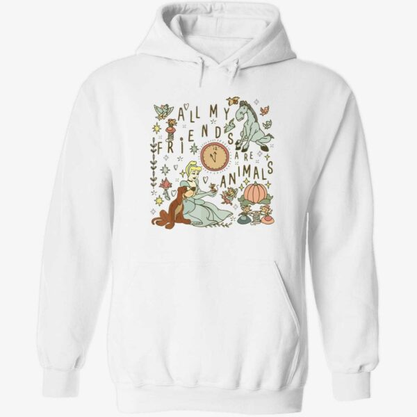 All my friends are animals hoodie