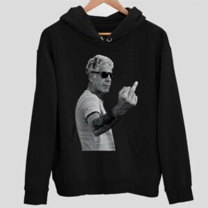 Anthony Bourdain Middle Finger Hoodie