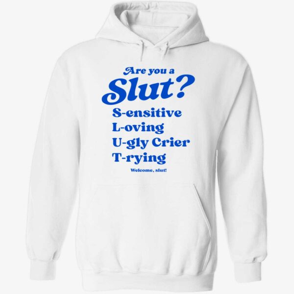 Are you a slut sensitive loving ugly crier trying hoodie