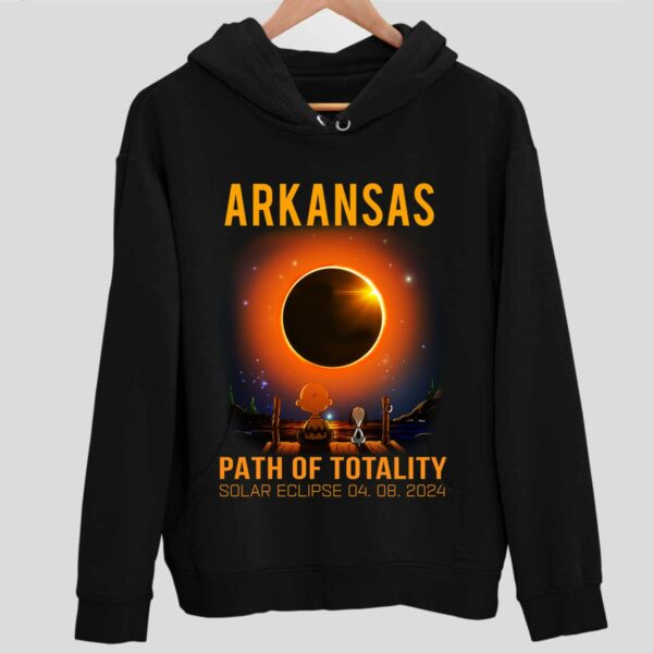 Arkansas Path of Totality Solar Eclipse April 8 2024 Hoodie