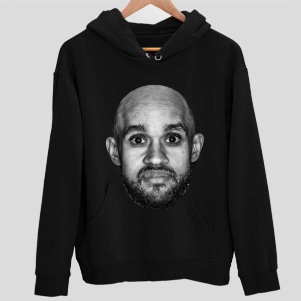 Bald Derrick White Funny Face Boston Hoodie