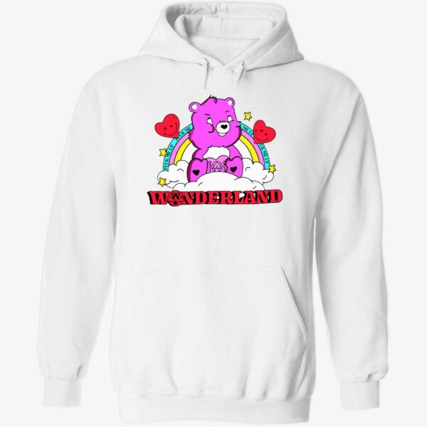 Bear and Rainbow fck me up fuck me Wonderland hoodie