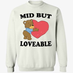 Bear mid but loveable hoodie