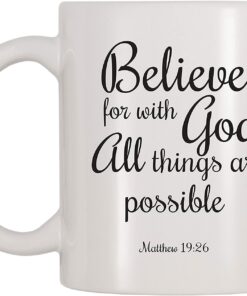 Believe For With God All Things Are Possible Mug 1 Believe For With God All Things Are Possible Mug 2