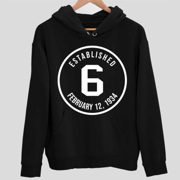 Bill Russell Established 6 February 12 1934 Hoodie