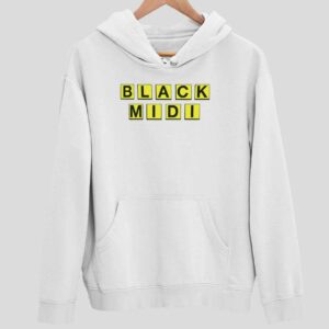 Black Midi Waffle House Hoodie