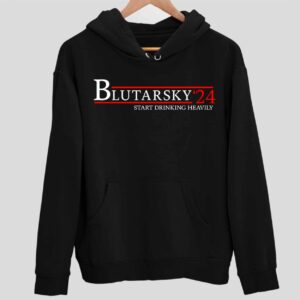 Blutarsky 24 Start Drinking Heavily Hoodie