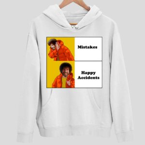 Bob Ross Mistakes Happy Accidents Hoodie