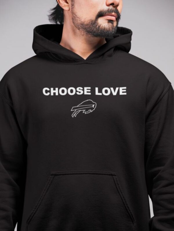 Buffalo choose love hoodie