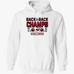 Bulldogs back to back national champions hoodie