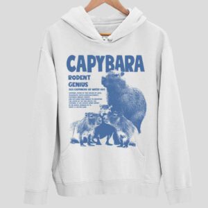 Capybara Rodent Genius Hoodie