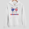 Cat Meowica 4th of July Hoodie