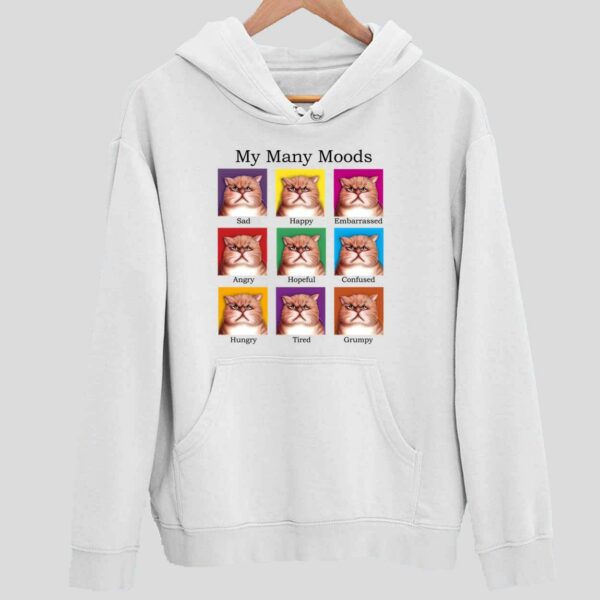 Cat My Many Moods Hoodie