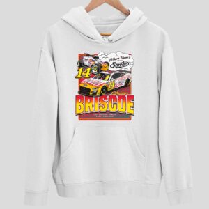 Chase Briscoe Where There’s Smoke Tony Stewart Tribute Throwback Hoodie