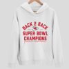 Chief Back To Back Super Bowl Champions Hoodie 2024