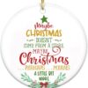 Christmas Ornament 2024 Friend Gifts