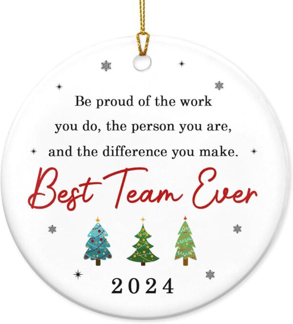 Christmas Ornament 2024 Gifts For Coworkers Friends