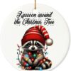 Christmas Ornament 2024 Raccoon Lovers