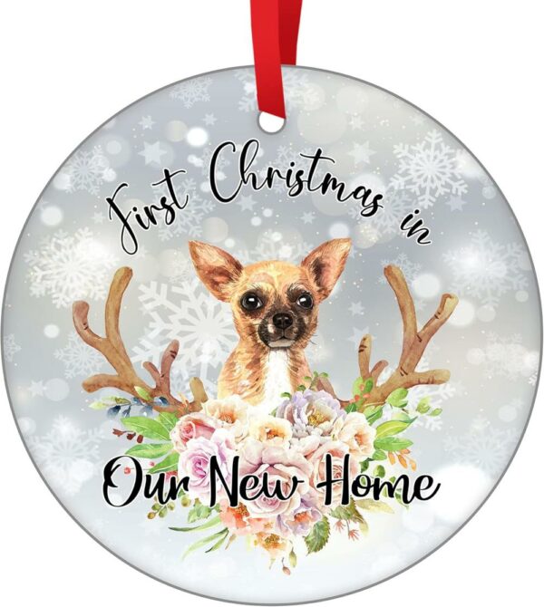 Christmas Ornament Baby’s First Chihuahua Dog