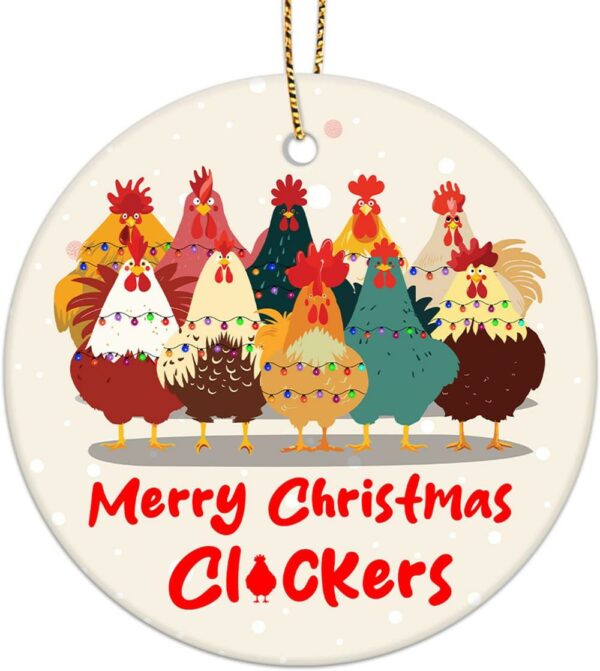 Christmas Ornament Chicken Gifts