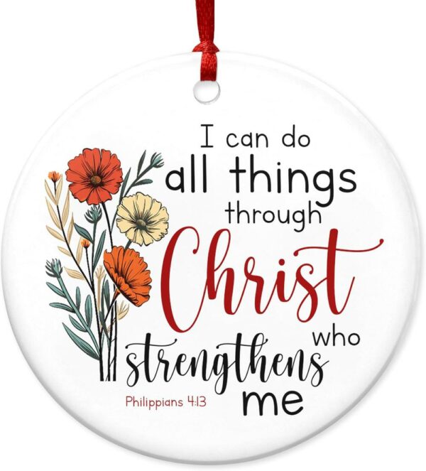 Christmas Ornament Christian Gifts