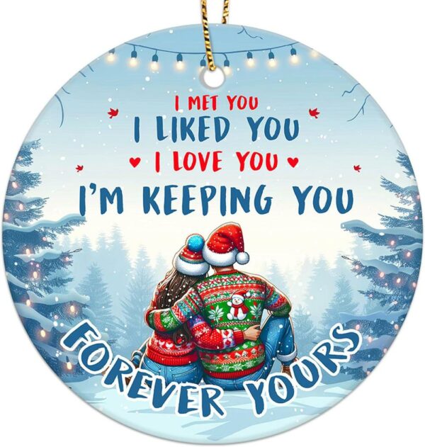 Christmas Ornament Couple 2024 Gifts