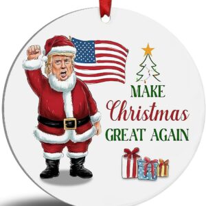 Christmas Ornament Donald Trump Make Great Again 2024