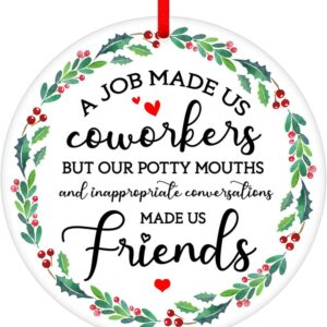 Christmas Ornament Gifts For Coworkers Bestie Friendship