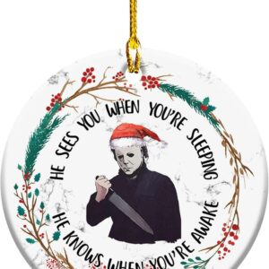 Christmas Ornament Halloween Horror Character