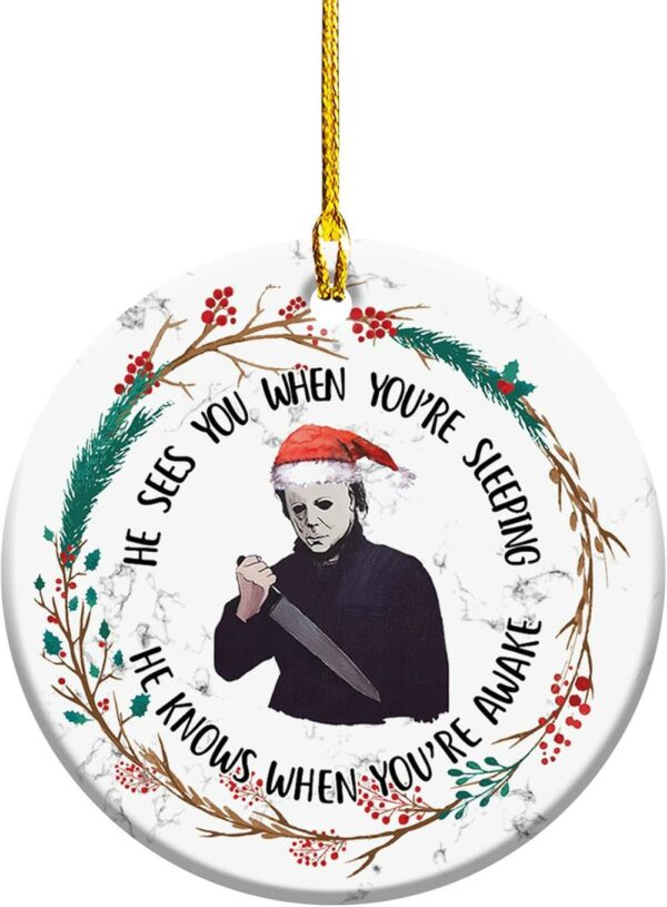 Christmas Ornament Halloween Horror Character