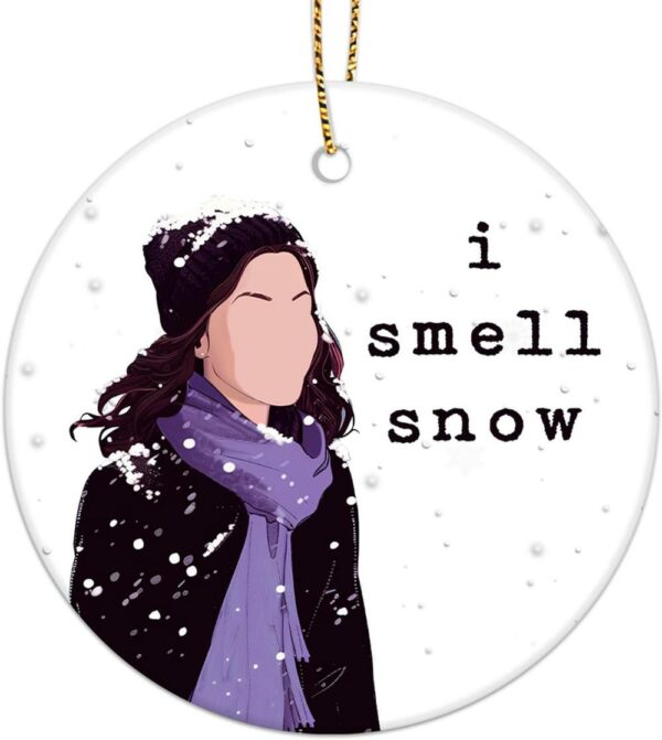 Christmas Ornament I Smell Snow