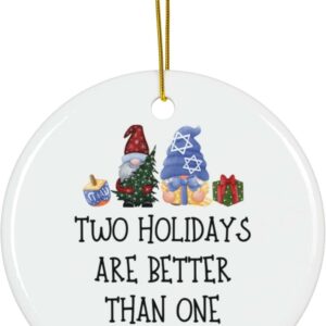 Christmas Ornament Interfaith Two Holidays