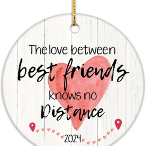 Christmas Ornament Long Distance Friendship 2024 Graduation