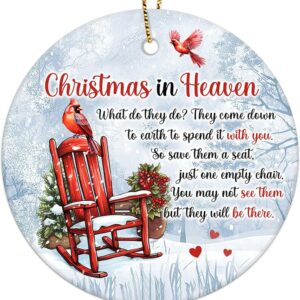 Christmas Ornament Memorial For Tree Sympathy Gifts