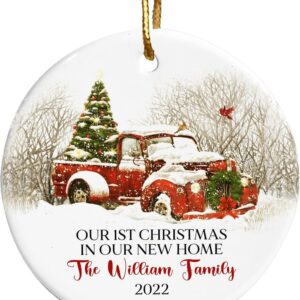 Christmas Ornament New Home 2024