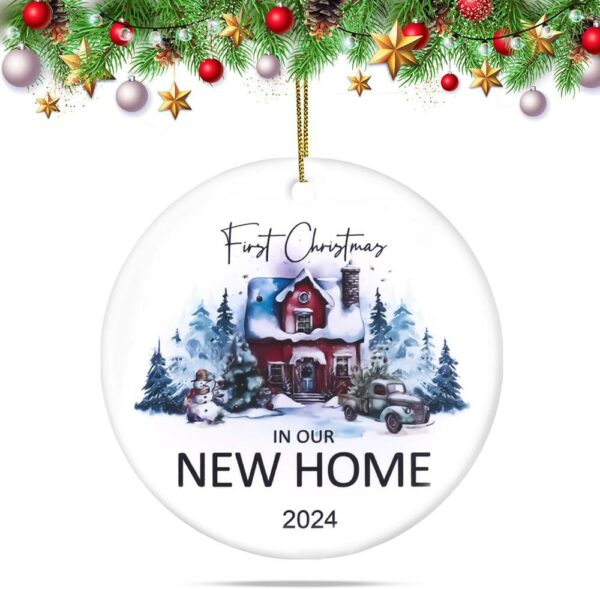 Christmas Ornament New Home 2024 Housewarming Gifts