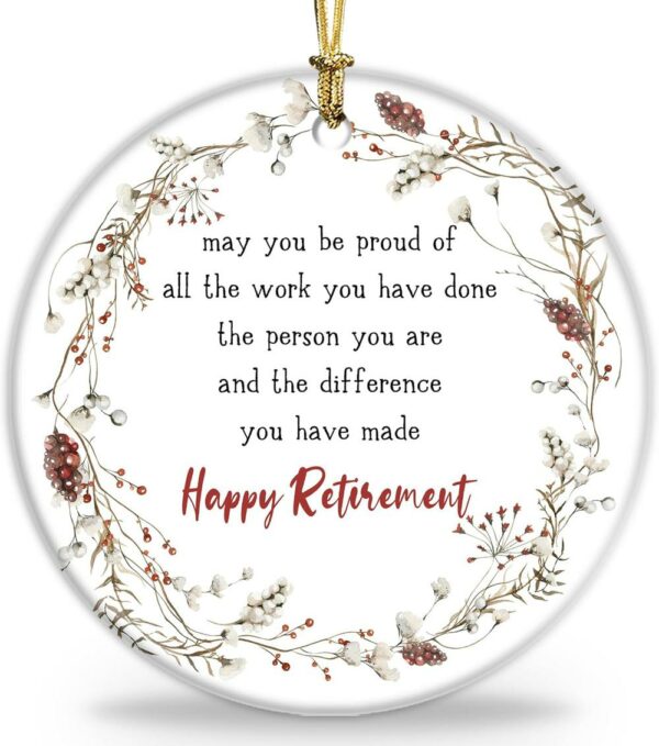 Christmas Ornament Retirement Gifts