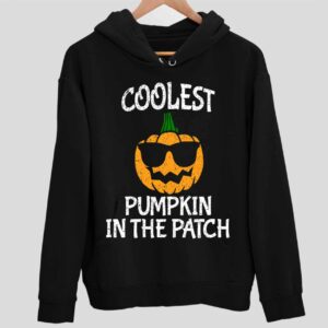 Coolest Pumpkin In The Patch Funny Halloween Hoodie