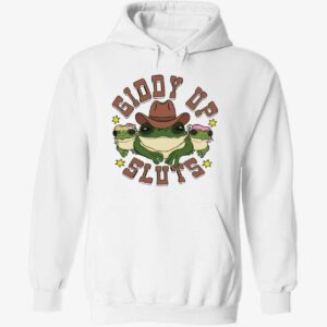 Cowboy Frog giddy up sluts hoodie