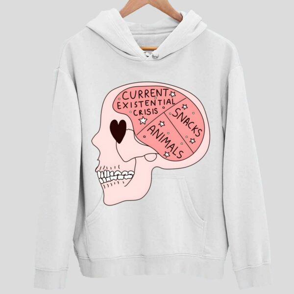 Current Existential Crisis Snacks Animals Hoodie